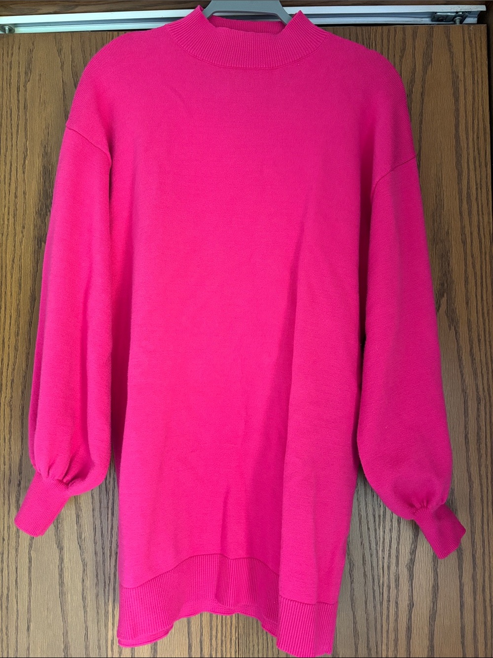 Bright Pink Women’s Crewneck Sweater
